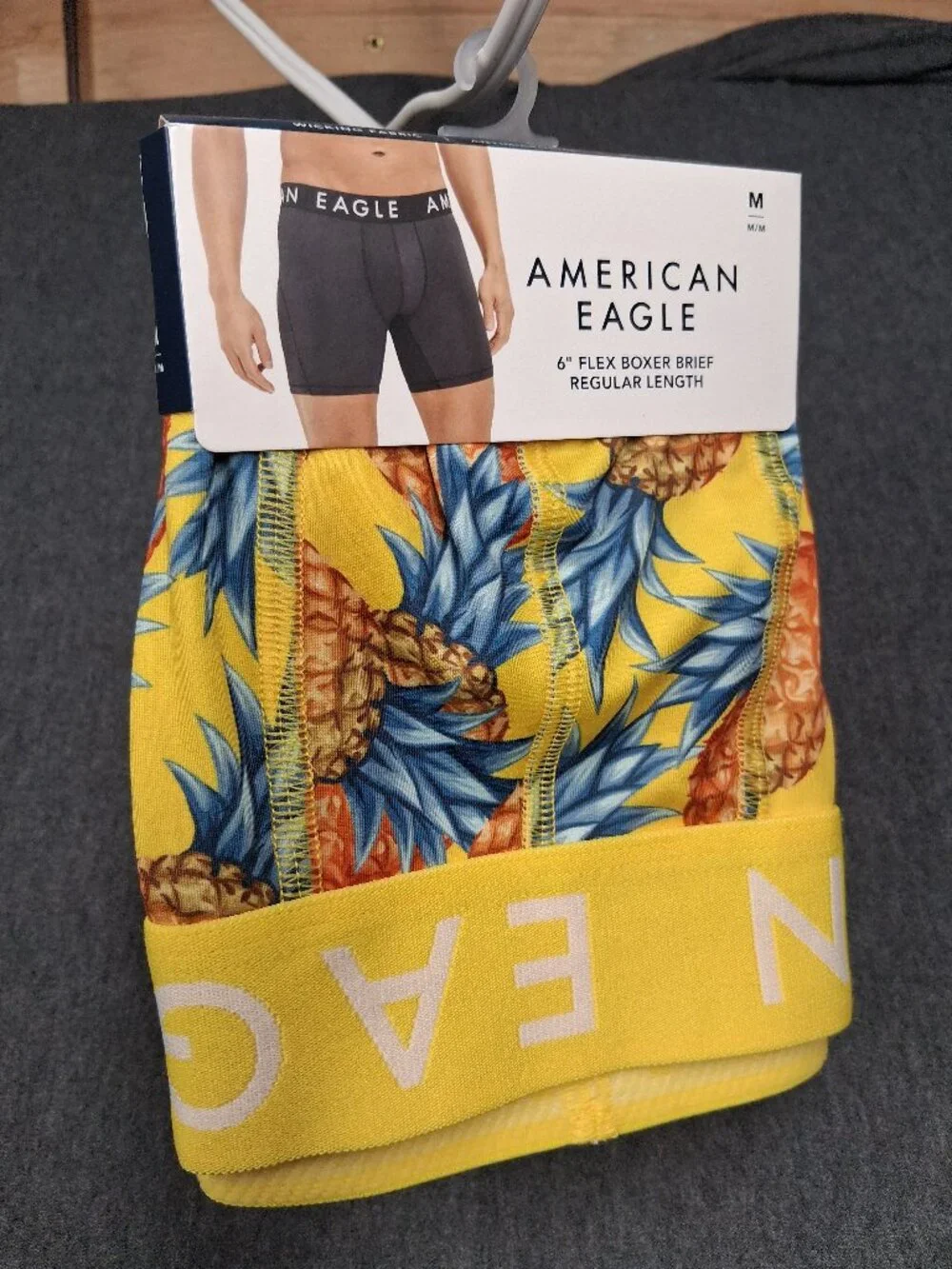 American Eagle men's boxer brief size medium Multicolored New
